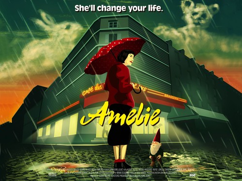 Amelie 2001 quad - amelie, print