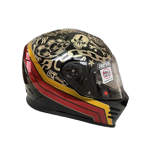 Simpson venom full face moto - full,