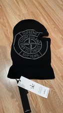 Supreme x Stone Island Black Luminous Balaclava New with Tags ✅