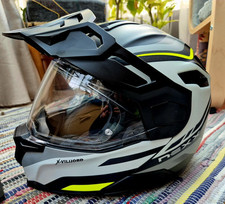 Nexx X-Vilijord Hiker size XS Carbon + Adventure Flip Motorcycle Helmet +Pinlock