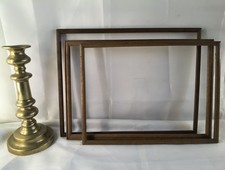 X3 Old Vintage Wood Picture