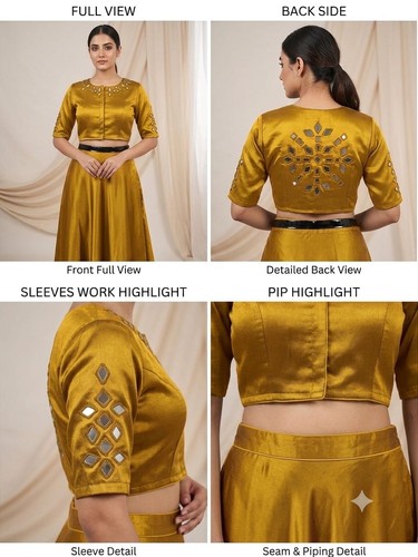 Golden yellow readymade - golden,