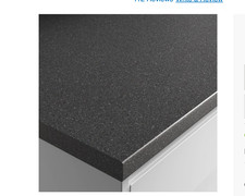 Noir granite laminate worktop - noir,