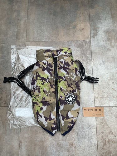 Pet fleecey dog coat - v-pet,