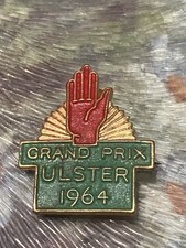 ULSTER GRAND PRIX 1964 BADGE