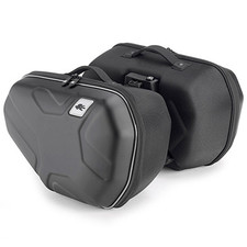 KAPPA RA314 PAIR OF EASY LOCK SYSTEM 17 LITRE MOTORCYCLE MOTORBIKE SADDLE BAGS