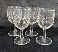 Set Of 4 JAVIT Crystal By