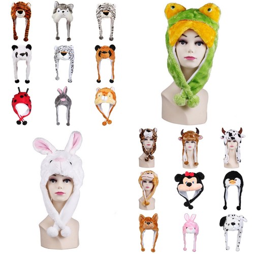 Warm animal beanie - warm,