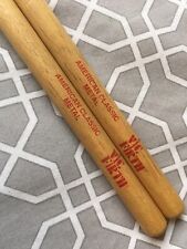 Vic Firth American Classic Metal Sticks - Red Nylon Tip - Used 90s Pair