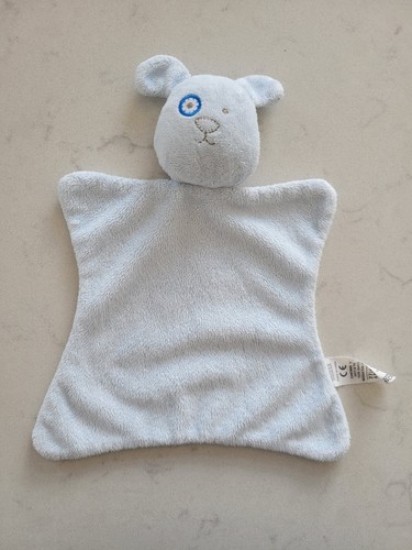 Puppy dog blue - blue, blanket