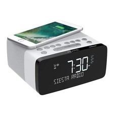 Pure Siesta Charge DAB+/DAB/FM BT Digital Radio & Wireless Charging Pad-Polar
