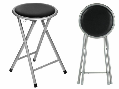 Folding soft padded stool - soft,