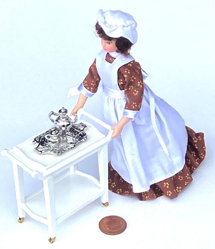 Dolls house maid - maid, and