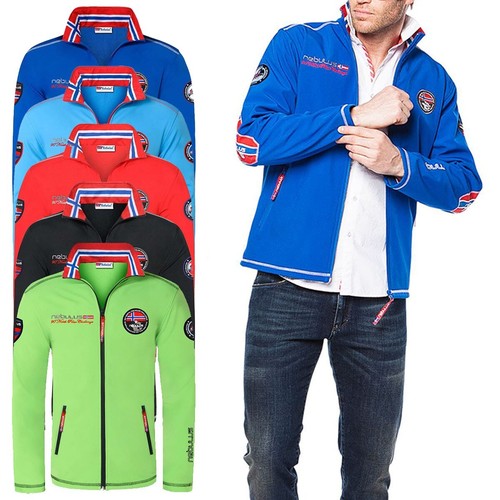 Mens fleece jacket - full, up