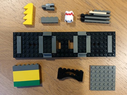 Lego cargo train 4512 wagon - cargo,