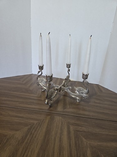 Silver plated four - silver-plated, four-arm