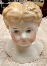 Antique German China Doll Head