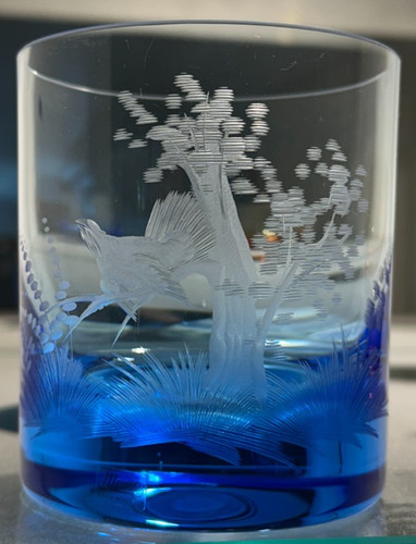 Moser cobalt blue crystal - cobalt,