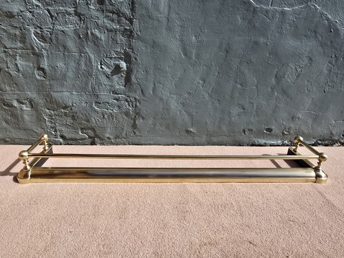 Brass fire fender - brass,