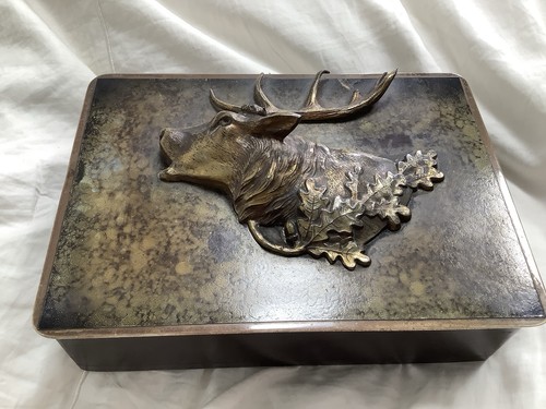 Vintage german wooden box - vintage,