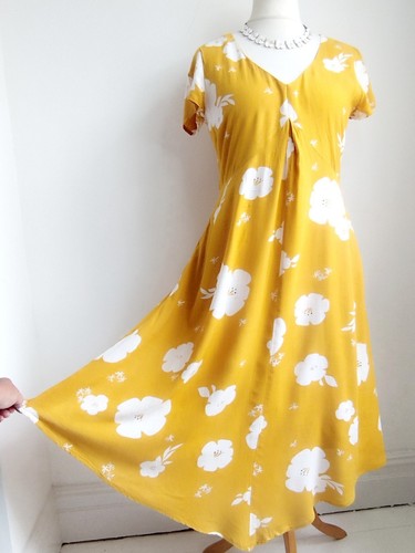 Nomads dress summer - dress, yellow