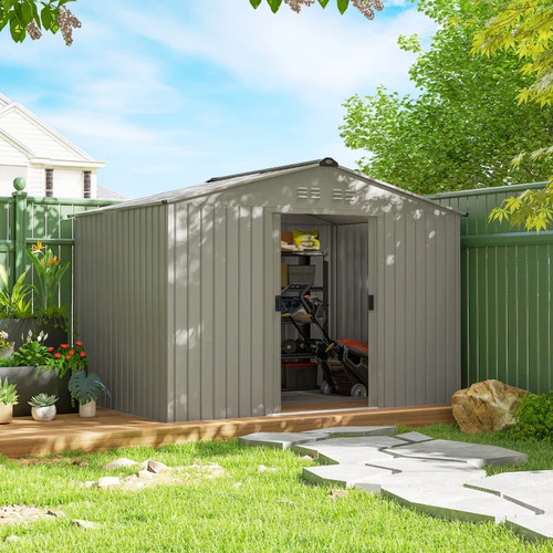 Outsunny 6ft galvanised - x,