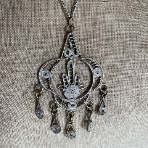 Vintage silver filigree