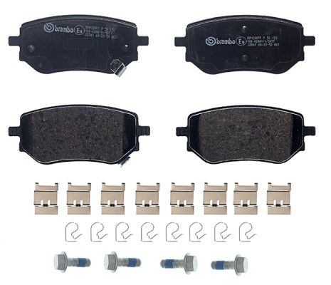 Rear brake pads for nissan - rear,