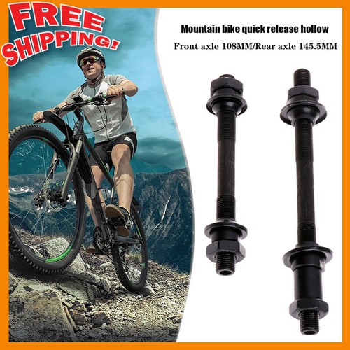 Quick release bicycle axle - release,