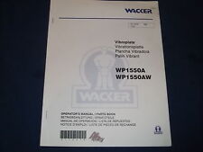 WACKER WP 1550A 1550AW