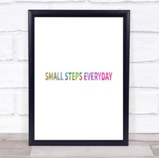 Small Steps Everyday Rainbow