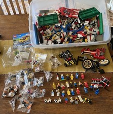 LEGO Huge Job Lot Vintage Space Train Items Minifigs & More 4.5KG