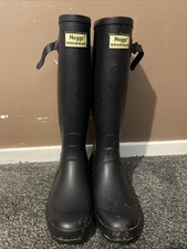 Hoggs of Fife Braemar Wellies Wellington Boots Rubber Hunting Shooting Uk10