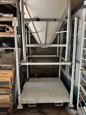 heavy-duty Enduramaxx conical storage tank- on wheels