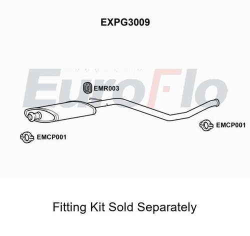 Rear muffler silencer - muffler,