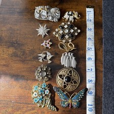 10 x Brooches - All Ages and