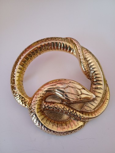Vintage 80s snake - head, serpent
