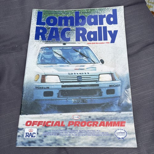 1985 lombard rac rally - lombard,