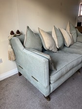 Minster Knole bespoke green sofa
