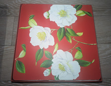 Table Mats Floral Jane Asher  Felt Backed Place Influence 4 X  -Boxed - Used