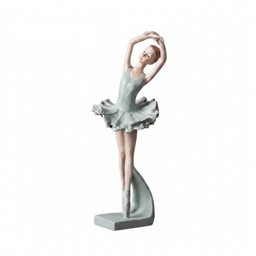 Resin ballet girl figurine - girl,