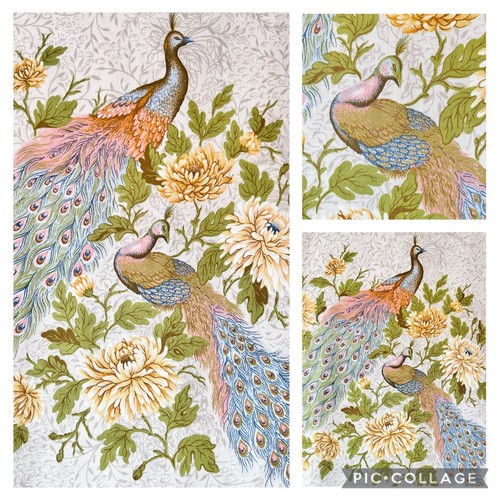 Vintage peacock chinoiserie - vintage,