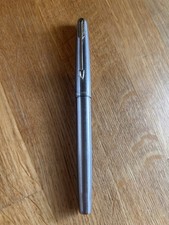 Vintage Parker 45 Fighter Fibre Tip Pen Brass Thread Needs Refill