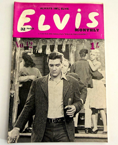 Elvis monthly magazine 12 - no.,