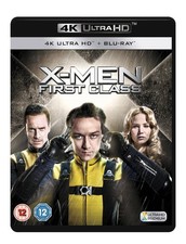 X-Men: First Class (4K UHD Blu-ray) Jennifer Lawrence Lucas Till Kevin Bacon