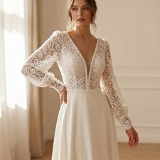 Brand new boho wedding dress