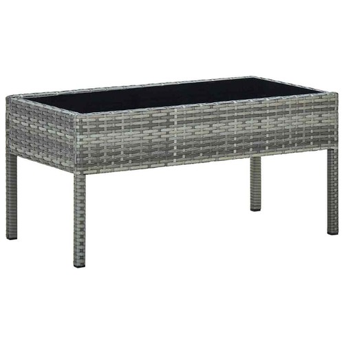 Outdoor rattan coffee - rattan, table
