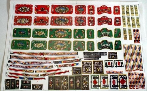 Waterslide transfers art