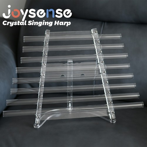 Crystal singing harp 432hz - harp, 8