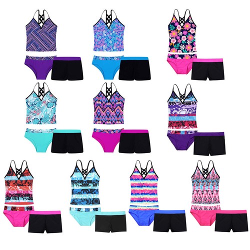 Kid girl swimming set - kid, tankini